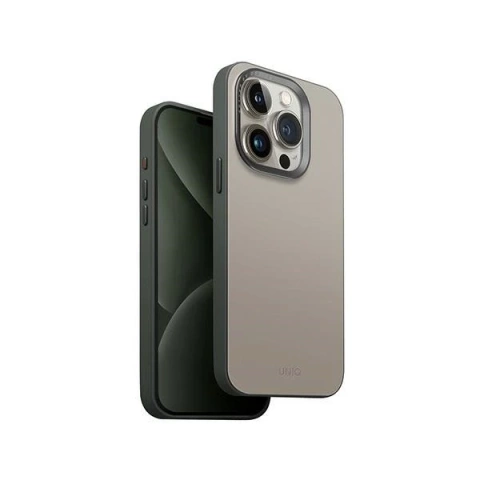 Etui do iPhone 15 Pro UNIQ Lyden DS MagSafe Beżowo-zielone