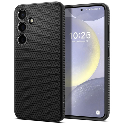 Etui Spigen Liquid Air für Samsung Galaxy S24 Plus Mattschwarz