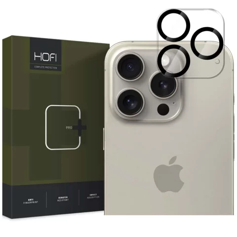 Hofi Cam Pro iPhone 16 Pro / 16 Pro Max Klare Kameraabdeckung