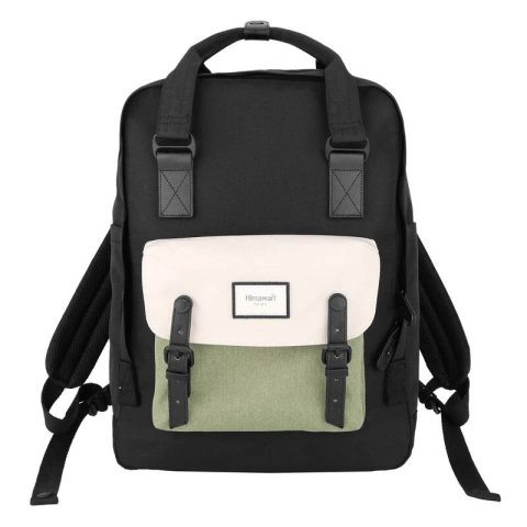 Himawari Laptop-Rucksack 15,6'' 22L Schwarz und Grün