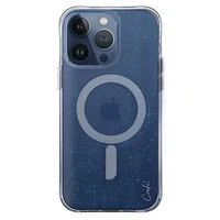 Etui do iPhone 15 Pro Max UNIQ Coehl Lumino Magnetic Charging Niebieskie