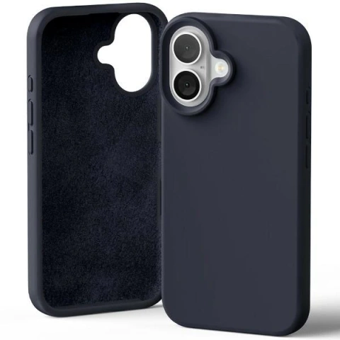 Mercury Silikonhülle für iPhone 16 6,1 Zoll Marineblau