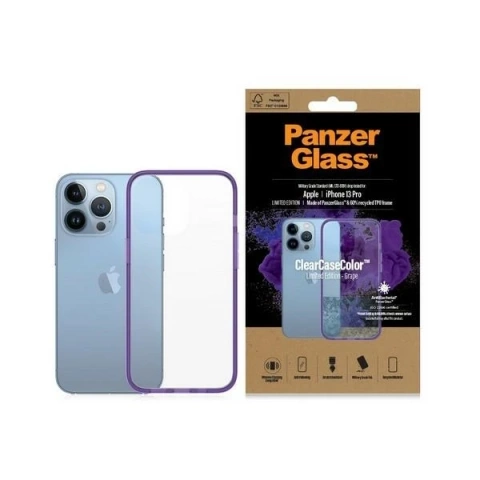 Etui do iPhone 13 Pro PanzerGlass ClearCase Antibakterielle Militärqualität