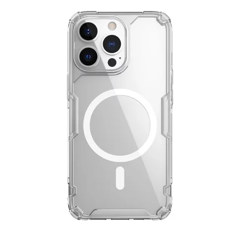 Nillkin Nature Pro Magnetische Hülle für iPhone 13 Pro Magnetic Armor Cover Transparente Hülle (MagSafe-kompatibel)