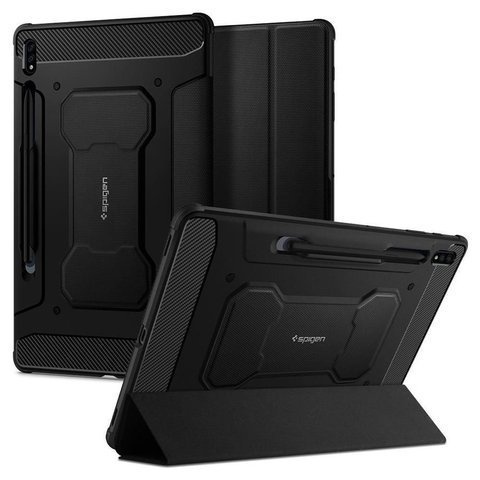Etui Spigen Rugged Armor Pro für Samsung Galaxy Tab S7 11.0 T870/T875 Schwarz