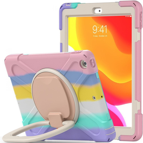 X-Armor Hülle für Apple iPad 10.2 2019/2020/2021 Babyfarbe