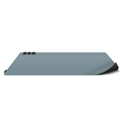 UNIQ Hagen - Doppelseitige magnetische Schreibtischunterlage 67x35 cm, Schwarz und Blau