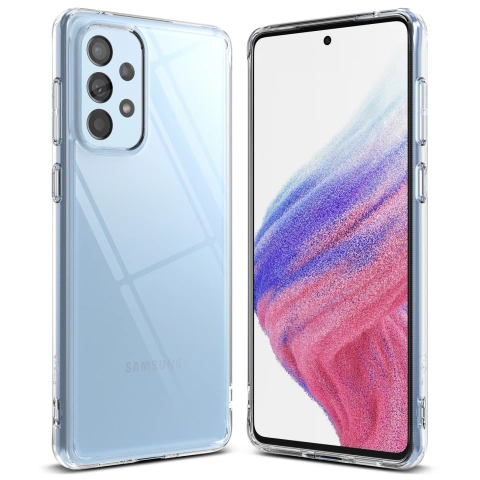 Ringke Fusion TPU-Hülle mit Rahmen für Samsung Galaxy A73 transparent