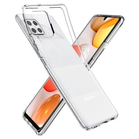 Etui Spigen Liquid Crystal für Samsung Galaxy A42 5G Crystal Clear