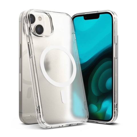 Etui Ringke Fusion Magnetic MagSafe für Apple iPhone 14 Plus Mattklar
