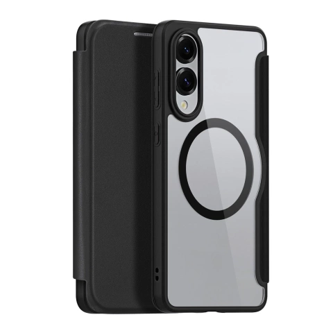 Samsung Galaxy S25 Edge Black Skin X Pro MagSafe Schwarze Hülle