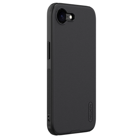 iPhone 16e Hülle Nillkin Frosted Shield Pro MagSafe Schwarz