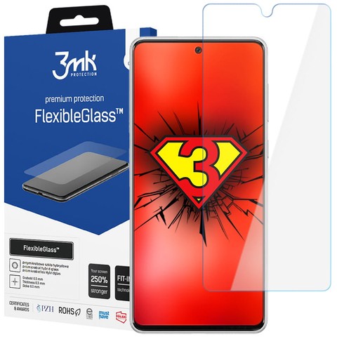 3mk Flexible Glass 7H schützendes Hybridglas für Samsung Galaxy A73 5G