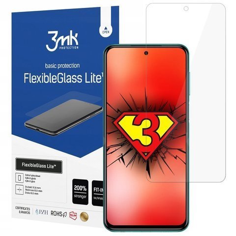 3mk Flexible Glass Lite Hybridglas für Xiaomi Redmi Note 9S / Pro / Max