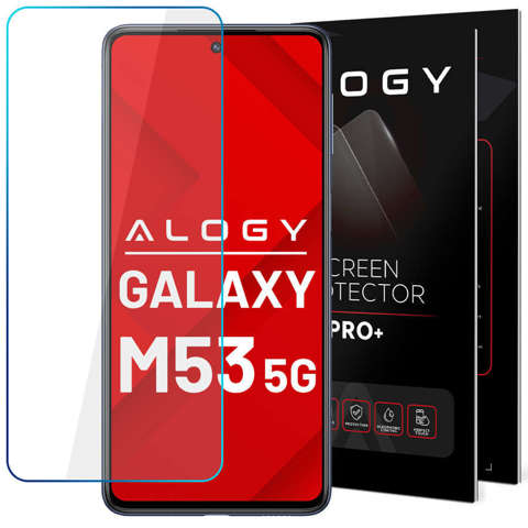 9H Alogy Displayschutzfolie aus gehärtetem Glas für Samsung Galaxy M53 5G