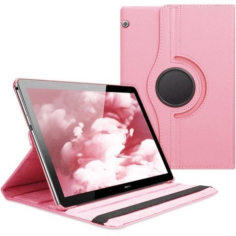 Alogy 360 rotierende Hülle für Huawei MediaPad T5 10.1 Pink