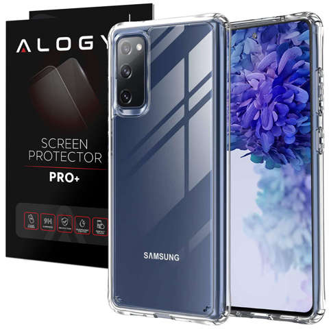 Alogy Hybrid Clear Case Schutzhülle für Samsung Galaxy S20 FE / S20 FE 5G Klarglas