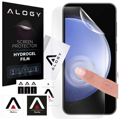 Alogy Hydrogel Film Displayschutzfolie für Samsung Galaxy S23 FE