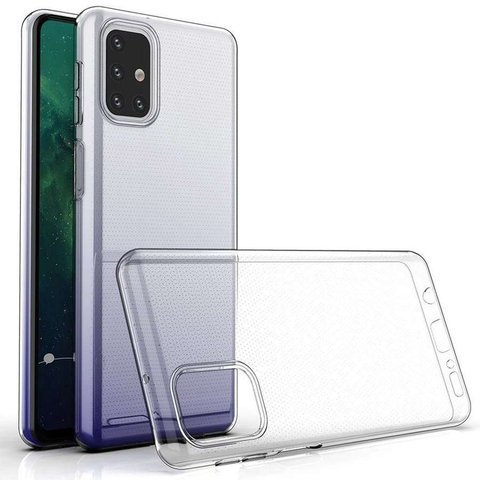 Alogy Silikonhülle Hülle für Samsung Galaxy M31s transparent
