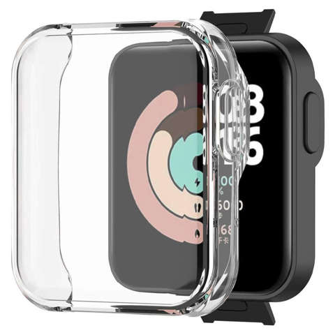 Alogy Silikonhülle für Xiaomi Mi Watch Lite / Redmi Watch Transparent