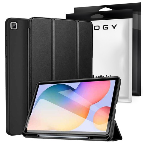 Alogy Smart Case für Galaxy Tab S6 Lite 10.4 2020/2022 P610 / P615 Schwarz