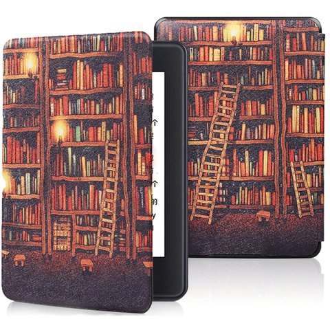 Alogy Smart Case für Kindle Paperwhite 4 2018/2019 Golden Library