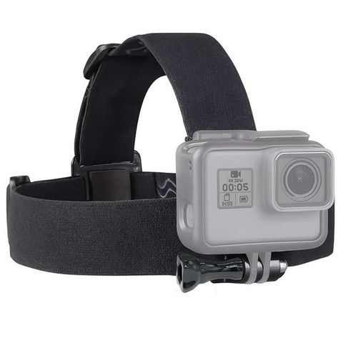 Alogy Techsuit Kopfband für GoPro Action-Kamera, Schwarz