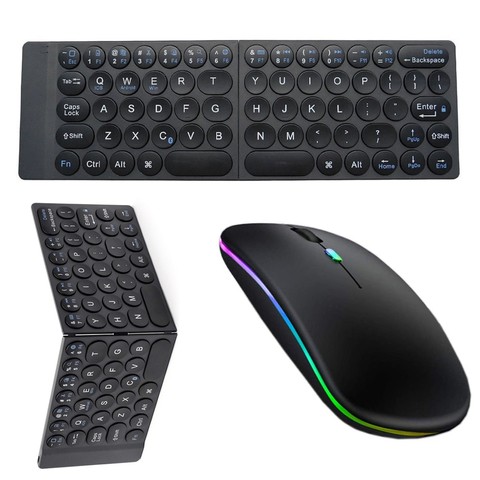 Alogy Wireless Bluetooth Folding Keyboard für Win / iOs / Android Alogy Mouse