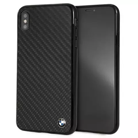 BMW BMHCI65MBC Hardcase Handyhülle für Apple iPhone Xs Max schwarz/schwarz Signature-Carbon