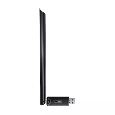 Baseus FastJoy 300Mbps WLAN-Adapter mit Antenne (schwarz)