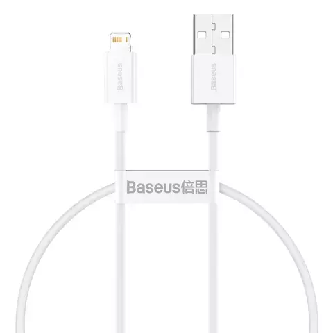 Baseus Superior USB-Kabel - Lightning 2,4 A 0,25 m Weiß (CALYS-02)