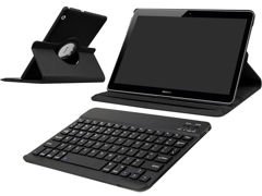 Case 360 ​​​​Huawei MediaPad T3 10 9,6 '' Schwarze Tastatur