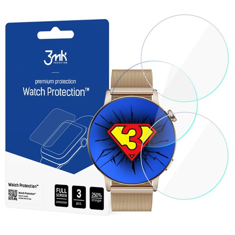 Displayfolie x3 3mk Uhrenschutz für Huawei Watch GT 3 42mm