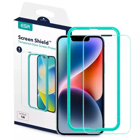 ESR Screen Shield gehärtetes Glas für Apple iPhone 13/13 Pro / 14 Klar