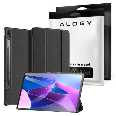 Etui Alogy Book Cover Case für Lenovo Tab P12 Pro 12.6" TB-Q706F, TB-Q706L Czarny