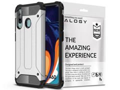 Etui Alogy Hard Armor für Samsung Galaxy A60/M40 Silber