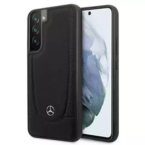 Etui Mercedes MEHCS22MARMBK für Galaxy S22 S906 Leder Urban Line czarny/schwarz