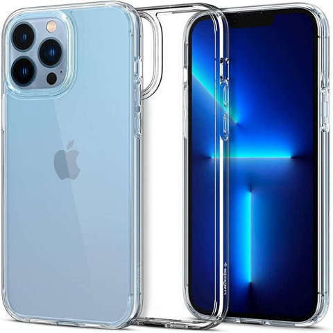 Etui Obudowa Hülle Spigen Ultra Hybrid für Apple iPhone 13 Pro Max Crystal Clear