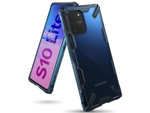 Etui Ringke Fusion X für Samsung Galaxy S10 Lite Space Blue