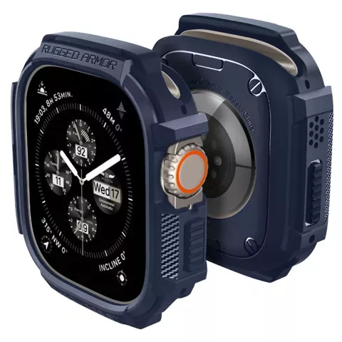 Etui Spigen Rugged Armor für Apple Watch Ultra 1 / 2 (49 mm) Marineblau