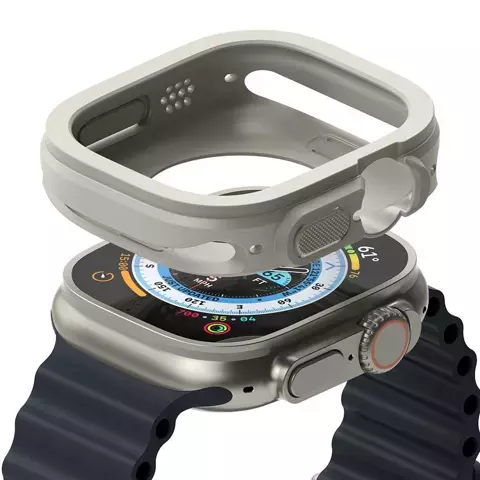 Etui ochronne Ringke Air für Apple Watch Ultra 49mm Warm Grey