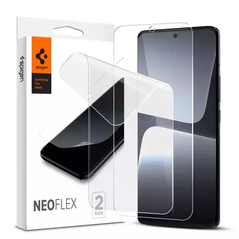 Folia hydrożelowa Spigen Neo Flex 2er-Pack für Xiaomi 13 Pro Clear