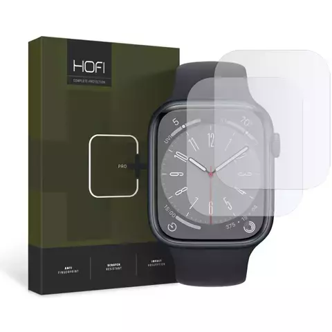 Folia hydrożelowa hofi hydroflex pro 2er Pack Apple Watch 4 / 5 / 6 / 7 / 8 / se (40 / 41 mm) klar