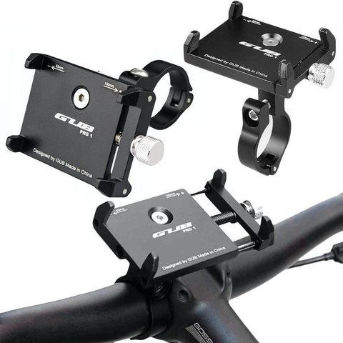 GUB Pro 1 Motorrad Fahrradhalterung für Smartphone schwarz