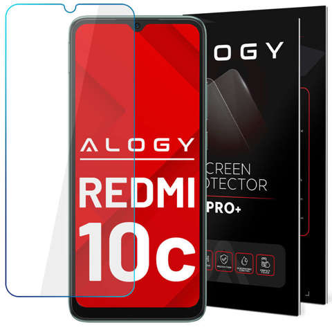 Gehärtetes Glas 9H Alogy Displayschutzglas für Xiaomi Redmi 10c