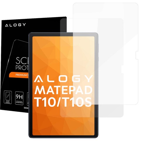 Gehärtetes Glas x2 für Alogy 9H-Bildschirm für Huawei MatePad T10 / T10S