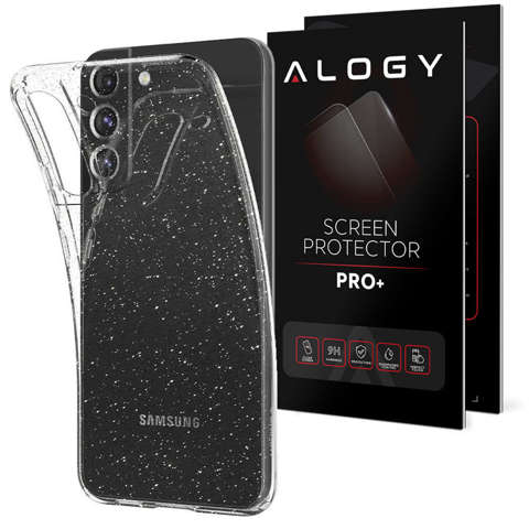 Handyhülle für Samsung Galaxy S22 Spigen Liquid Crystal Glitter Crystal Glass