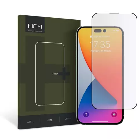 Hofi Glass Pro Panzerglas für Apple iPhone 14 Pro Max Schwarz