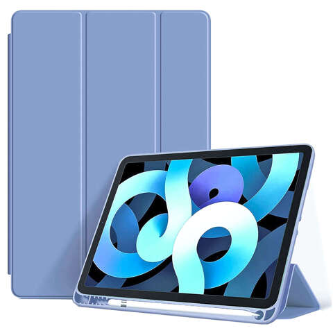 Hülle für Apple iPad 10.2 9 Gen 8/7 2021/2020/2019 Smart Pencil Case Alogy TPU Tablet Cover Blaues Glas