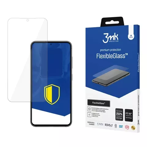 Hybridglas für Samsung Galaxy S24 – 3mk FlexibleGlass™